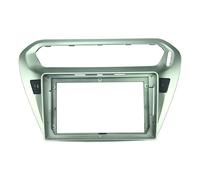 Car Radio Frame Installation Kit For Citron For Elysee 2014-2018 2 Din 9 Inch Car Radio Installation DVD GPS Mp5 Plastic Fascia Panel Frame Dash Mount Kit