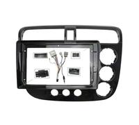 Car Radio Frame Installation Kit For CIVIC 2000-2006 9 Inch 2 Din Android MP5 Fascia Car DVD Frame Audio Fitting Adaptor Dash Trim Kits(Frame cord RHD A)