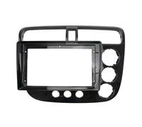Car Radio Frame Installation Kit For CIVIC 2000-2006 9 Inch 2 Din Android MP5 Fascia Car DVD Frame Audio Fitting Adaptor Dash Trim Kits(Frame RHD A)