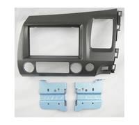 Car Radio Frame Installation Kit For Civic 2006-2011 2din 6.2/7 Inch Stereo Double Din Dvd Frame Install Face Panel Dash(RHD-Frame-gray)