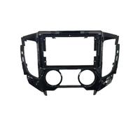 Car Radio Frame Installation Kit For Mitsubishi For Triton L200 5 2015-2018 9 Inch Car DVD Frame Audio Dash Trim Kits Facia Panel Radio Player 2 Din(MT AC Frame)