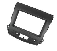 Car Radio Frame Installation Kit Radio Fascia Double 2 Din DVD Stereo Panel Dash Mounting Installation Trim Kit Face Frame For PEUGEOT (4007) 2007-2012(178X100 mm)