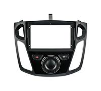 Car Radio Frame Installation Set 9 Inch For Focus 2012-2017 2Din Car Radio Fascia DVD Stereo Frame Plate Adapter Mounting Dash Installation Bezel MP5 Panel