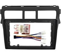 Car Radio Frame Kit Stereo Dash Fascia Trim Bezel Faceplate 2 Din Head Unit for Toyota for Vios 2007-2012