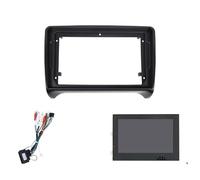 Car Radio Frame Radio Dash Bezel Fit For AUDI A3/A4/TT 2002-2014 9inch Car Radio Audio Stereo Panel Frame Cable Harness(Frame C Set)