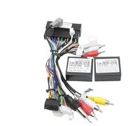 Car Radio Frame Radio Dash Bezel Fit For Hyundai Tucson IX35 2010+ Navigation Installation Panel Frame Cable 7 Inch Car Audio Fascia Panels(CAN cables after2016)