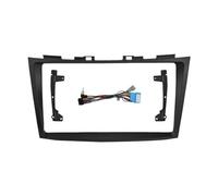 Car Radio Frame Radio Dash Bezel Fit For Suzuki Swift 2011-2015 2 Din Stereo Fascia Panel 9 Inch Car Radio Frame Cable Dash Mount Kit(Frame AN cord)