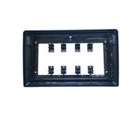 Car Radio Front Panel Frame 9 Inch 10 To 7 Switch Frame 1 Din 2 Car Radio Suitable For All Finish