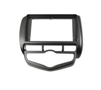 Car Radio Front Panel Frame 9 Inch 2 Din MP5 Fascia Car DVD Frame Audio Fitting Adaptor Dash Trim Kits Panel For Fit City For Jazz 2002-2008