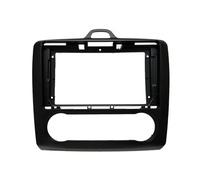 Car Radio Front Panel Frame For Focus 2 MK2 2004-2011 Car Center Console Radio Frame 9inch 22.86cm Double DIN Head Unit Panel For Dashboard