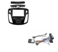 Car Radio Front Panel Frame For For Focus 2012-2019 9 Inch Stereo Dvd Player Dashboard Kit Face Plate INCH Car Radio Fascia(B-frame cord canbus)