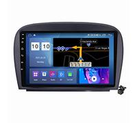 Car Radio GPS Navigation for Mercedes Benz SL/R230/SL350/SL500/SL55/SL600/SL65 2001-2007 Android 11 Car Stereo 9" In-Dash Head Unit Support Carplay Bluetooth GPS Wifi/4G/SWC/Mirror Link