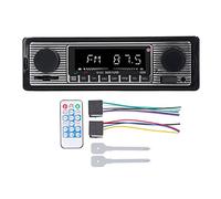 Car Radio MP3 Player, Car HD MP3 Player USB 2.0 Portable Car Player Bluetooth FM Remote Channel Audio for Vehicle Driving