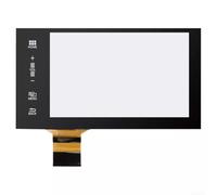 Car Radio Navigation Display Glass 7 Inch Direct Fit | High-quality glass material, scratch resistant, construction for long-term use