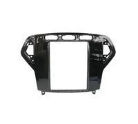 Car Radio Panel 9.7 Inch 2 Din Car Radio Fascias For FORD For MONDEO 2007-2010 Tesla Style Multimedia Frame Video Player Navigation DVD Panel Trim RESPUNEKBAH(Black)