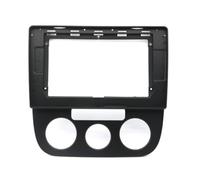 Car Radio Panel Frame 10 Inch Car Radio Frame Fascia Kit With Canbus Wiring Harness For VW For Sagitar For Jetta 5 For Golf 5 For Bora For Vento 2006-2010(Frame A)
