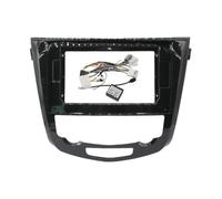 Car Radio Panel Frame 10 Inch Car Radio Frame Fascia Panel Adapter Kit With Canbus Box For Nissan For Qashqai For X-Trail 2014-2019(AT AC Full Set)