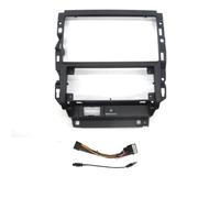 Car Radio Panel Frame 9 Inch Car Radio Fascias Android Stereo Frame Player 2 Din Head Unit Panel Dash For VW For Bora For Jetta Mk4 For GOLF 2004-2008