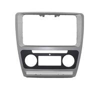 Car radio Panel Frame Bezel For Skoda For Octavia DVD Navigation Audio Conversion Box Panel Modification Bracket Side Car Fascias 2013