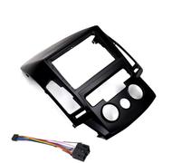 Car Radio Panel Frame Car Fascia Double Din Dvd Frame 9 Inch Audio Fitting Adaptor Panel Dashboard For HYUNDAI For I30 2008 2009 2010 2011 AT/MT AC(Frame MT an cord)