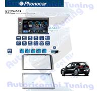 Car Radio Phonocar VM069 2 Din Multimedia 6.2" Navigator + Frame ALFA 147