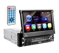Car Radio Stereo 7'' Multimedia with Digital Touch Screen 1-DIN Bluetooth USB UK