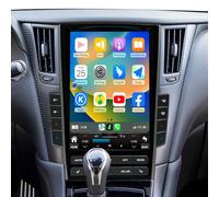 Car Radio Stereo for Infiniti Q50 2012-2023 Replacement Head Unit 12.1 Inches Touch Screen Carplay Android Auto Tesla Style GPS Navigation Multimedia Play