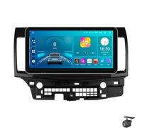 Car Radio Stereo for Mit-subishi Lancer 2007-2012 Touch Screen Carplay & Android Auto GPS Navigation Mirror Link WiFi Bluetooth FM Radio EQ USB Backup Camera(Size:10.33 inch,Color:8 CORE 8+128G)
