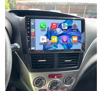 Car Radio Stereo for Subaru Foreste/Impreza WRX 2008-2014, 4+64GB Android 13 GPS Navi Head Unit 2 Din CarPlay Android Auto 10.1in Touch Screen Bluetooth WiFi RDS SWC Split Screen Backup Camera