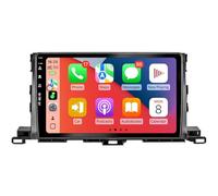 Car Radio Stereo for Toyota Highlander 2014-2019,10" Android 13 Touchscreen Head Unit,Wireless CarPlay & Android Auto,GPS Navigation,HD Backup Camera,Mirror Link,WiFi 6,Bluetooth 5.4,FM,SWC