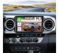Car Radio Stereo for Toyota Tacoma 2016-2020: 2+64G Android 12 Touch Screen Head Unit with Wireless Carplay and Android Auto, 5G WiFi/GPS/Bluetooth/FM/Backup Camera