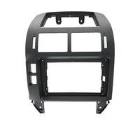 Car Radio Stereo Frame Car Fascia Navigation Fascias Dash Frame Kit 9 Inch Android Multimedia Player For Polo 2004 2005 2006 2007 2008 2009 2010 Car Radio Fascias Frame(Frame black)