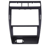 Car Radio Stereo Frame For Seat For Leon For Toledo 1M Navigation Panel Trim Car Navigation Panel Frame Cover Trim Interior Decoration Navigation Fascias Frame
