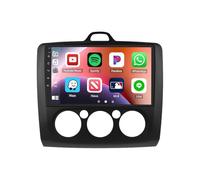 Car Radio Stereo Gps Navigator for Focus Exi MT 2 3 MK2/MK3 Wireless, Mirror Link, Live Navigation, Voice Assistant, Touchscreen, Bluetooth, Aux, Gps, 8 Core 4G+64G