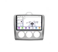 Car Radio Stereo Gps Navigator for Ford Focus Exi MT AT 2004-2011 Portable Ips Touch Screen Rear Camera, Bluetooth/Voice Control/Mirror Link/Gps, 4 Core 4G+64G
