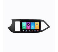 Car Radio Stereo Gps Navigator for KIA Morning Picanto 2011-2016 Bluetooth Wifi 4G Dab+ Tpms Mirror Link, Bluetooth Handsfree/Phone Mirroring, Hd, 4 Core 1G+16G