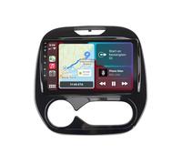 Car Radio Stereo Gps Navigator for Renault Captur CLIO Samsung QM3 2011-2019 Touch Screen with Carplay Wifi Mirror Link, Fm, Steering Wheel Control, 4 Core 2G+32G