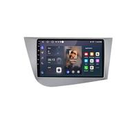 Car Radio Stereo Gps Navigator for Seat Leon 2 MK2 2005-2012 Touch Screen with Carplay Wifi Bluetooth Mirror Link, Fm, Steering Wheel Control, 8 Core 8G+256G
