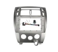 Car Radio Stereo MP5 GPS Player Panel Casing Frame 10.1 Inch For HYUNDAI For TUCSON 2006-2013 Auto Parts(Cable-silver)
