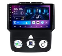 Car Radio Stereo Upgrade for Dodge Ram 1500 2500 3500 2013 2014 2015 2016 2017 2018 with Wireless CarPlay Android Auto, 4+64G 5GWIFI 9" Touch Screen 1080P, GPS, Rear Backup Camera, Bluetooth SWC