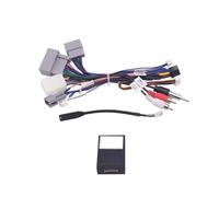 Car Radio Stereo Wiring Harness Cable Adapter Android 16pin Compatible For Honda Civic CRV 2012-2015 Canbus Steering Wheel Control