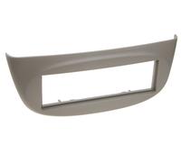 Car Radio Trim Bezel 1-DIN Installation Frame Light Gray for Renault Twingo II N
