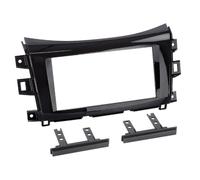 Car Radio Trim Bezel for Nissan NP300 2-DIN Black Piano Gloss Frame