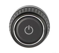 Car Radio Turn Knob, Rear Radio Volume Control Car Radio Knobs, Engineered Replacement Switch Button For Car Radios In For Golf 6 Models(Left)