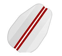 Car rain eyebrows 2Pcs Car Rearview Mirror Rain Eyebrow Awnings Shelters Universal Auto Exterior Accessories Parts Protector Cover(Transparent)