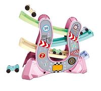 Car Ramp Race Track Early Education Parking Lot for Baby Girls Birthday Gift Pink