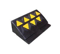 Car Ramps, Rubber Ramp, There is a Groove on the Top, Which is Convenient to Carry and Suitable for Roads, Parking Lots, Warehouses