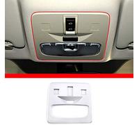 Car Reading Light Trim Frame ABS Chrome Decoration Accessories For LR Freelander 2 2007-2015/Freelander 2 2009-2015 (2007-2015 (Without Sunroof))