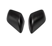 Car Real Carbon Fiber Rear View Mirror Protective Cover Accessories Matte Model Three For Tesla For Model 3 2021 2022(Matte Carbon)