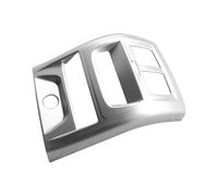 Car Rear Air Conditioning AC Vent Outlet Frame Trim Cover Accessories For X3 G01 X4 G02 2018-2022 WEFOLCC(Sliver)